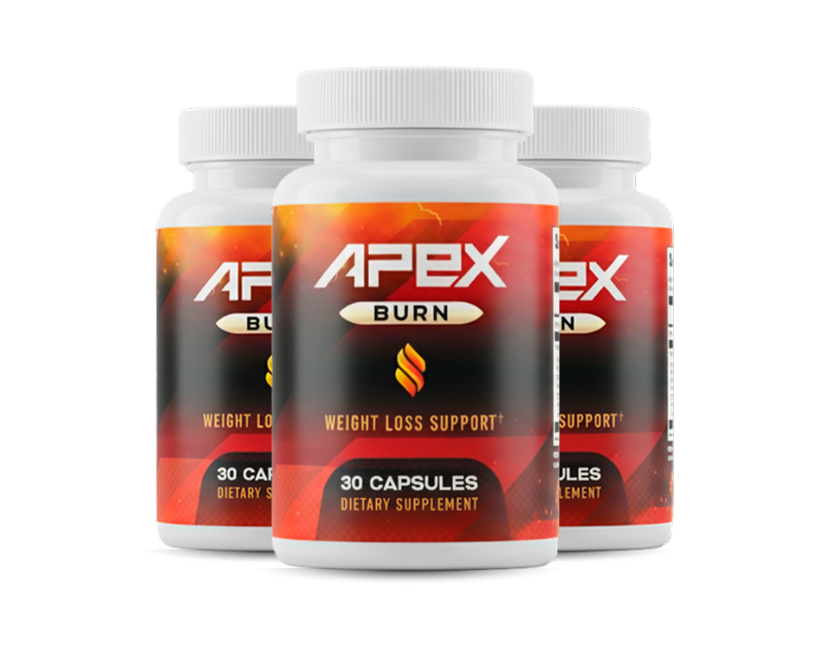 Three ApexBurn bottles